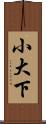 小大下 Scroll