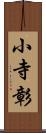 小寺彰 Scroll