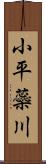 小平蘂川 Scroll