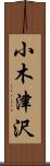 小木津沢 Scroll