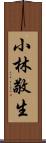 小林敬生 Scroll