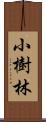 小樹林 Scroll