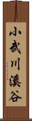 小武川溪谷 Scroll