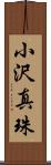 小沢真珠 Scroll