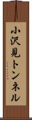 小沢見トンネル Scroll