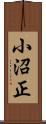 小沼正 Scroll