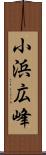 小浜広峰 Scroll