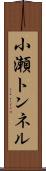 小瀬トンネル Scroll
