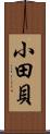 小田貝 Scroll