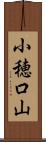 小穂口山 Scroll