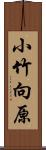 小竹向原 Scroll