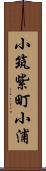 小筑紫町小浦 Scroll