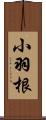 小羽根 Scroll