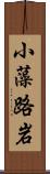 小藻路岩 Scroll