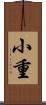 小重 Scroll