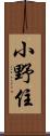 小野住 Scroll