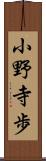 小野寺歩 Scroll