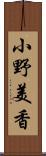 小野美香 Scroll