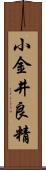 小金井良精 Scroll