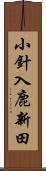 小針入鹿新田 Scroll