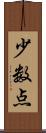 少数点 Scroll