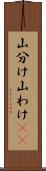 山分け Scroll