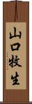 山口牧生 Scroll