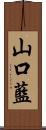 山口藍 Scroll