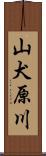 山犬原川 Scroll