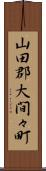 山田郡大間々町 Scroll
