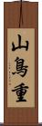 山鳥重 Scroll