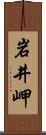 岩井岬 Scroll