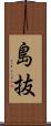 島抜 Scroll