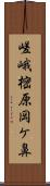 嵯峨樒原岡ケ鼻 Scroll