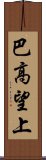 巴高望上 Scroll