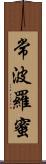 常波羅蜜 Scroll