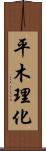 平木理化 Scroll