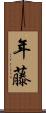 年藤 Scroll