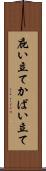 庇い立て Scroll