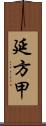 延方甲 Scroll