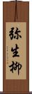 弥生柳 Scroll