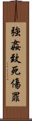 強姦致死傷罪 Scroll