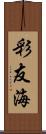 彩友海 Scroll