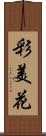 彩美花 Scroll