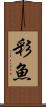 彩魚 Scroll