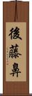 後藤鼻 Scroll