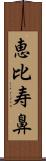 恵比寿鼻 Scroll