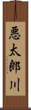 悪太郎川 Scroll