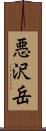 悪沢岳 Scroll