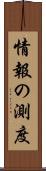 情報の測度 Scroll